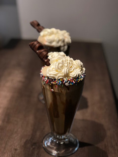 Una foto de Milkshake de dulce de leche