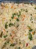 Chicken and vegetable fried rice