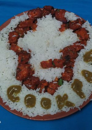 A picture of Restaurant style paneer 65.