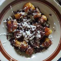 A picture of Pisang Cokelat Susu Keju.