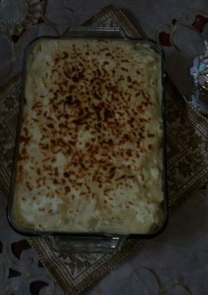 صورة لوصفة معكرونة بالبشاميل