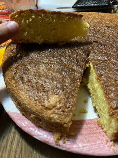 Una foto de Torta licuada de naranja 🍊