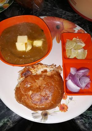 A picture of Pav bhaji.