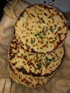 A picture of Naan Bread.