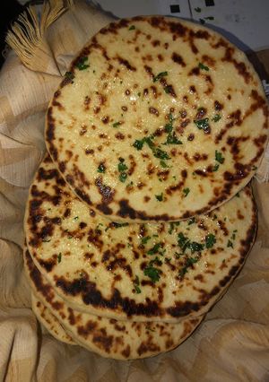 A picture of Naan Bread.