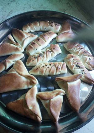 صورة لوصفة فطائر سبانخ