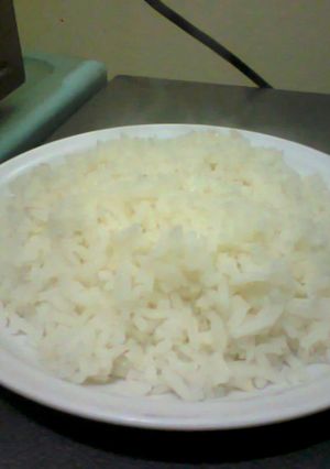 A picture of Plain Boiled Rice.