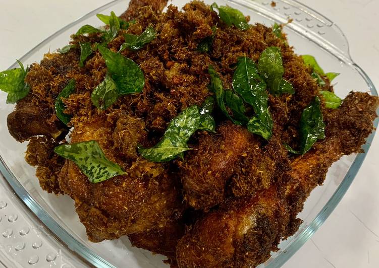 Resipi Ayam Kampong Goreng Berempah Oleh Allyia Cookpad