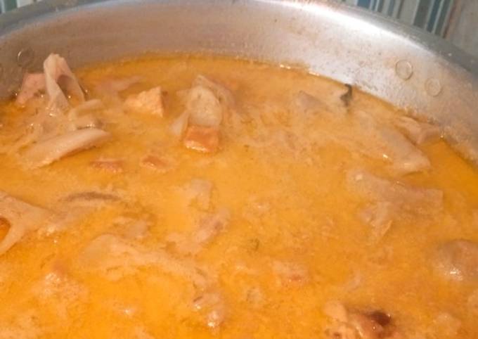 Resep: Sayur lodeh tewel /nangka mudah resep mami e Farah Quinn