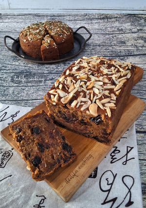 Foto resep 441. Banana Dates Honey Cake (Gluten Free)