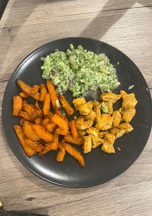 Une photo de Poulet mariné au paprika et à l’ail