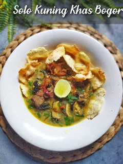 Foto resep Soto Kuning Khas Bogor