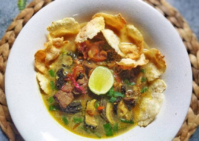 Resep Soto Kuning Khas Bogor Oleh Farhah - Cookpad