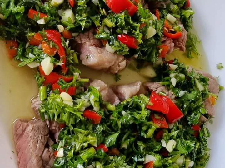 Easy Way Make Recipe Chimichurri steak that is Awesome, Delicious}