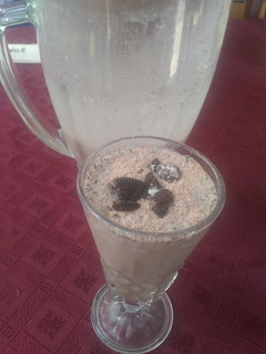 Una foto de Malteada chocolate