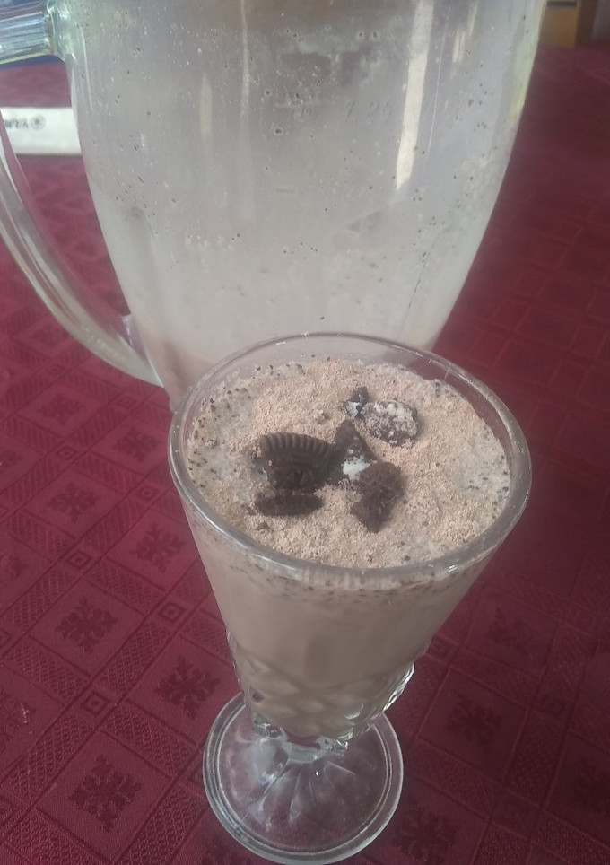 Una foto de Malteada chocolate
