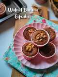 Walnut Banana Cupcake