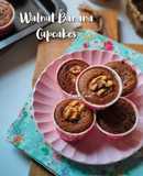 Walnut Banana Cupcake