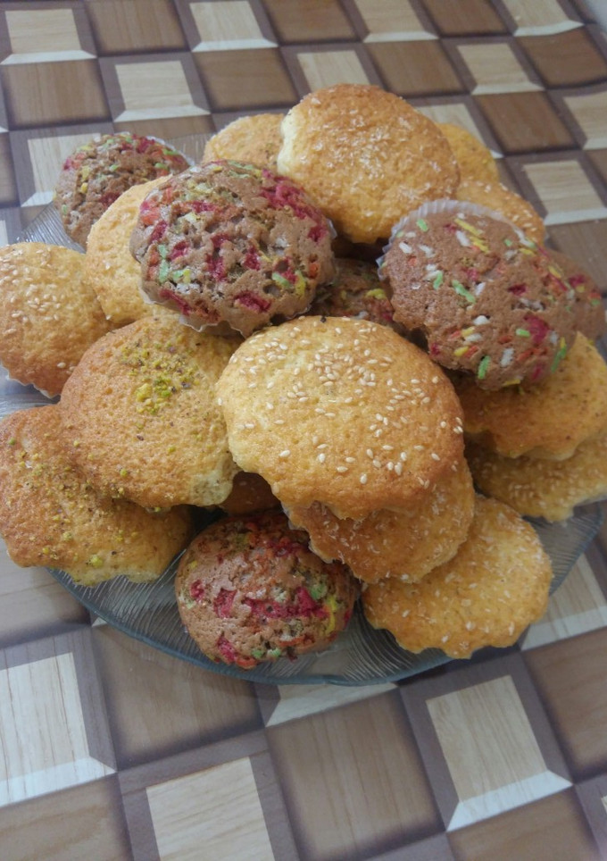 عکسی از دستور کاپ کیک (بدون شیر و فر)