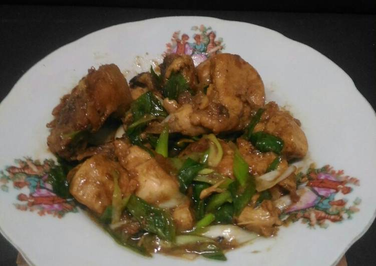 Resep Ayam masak bumbu iris Anti Gagal