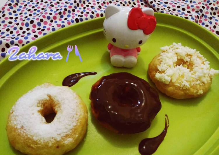 Pumpkin Doughnuts (Donat Labu)