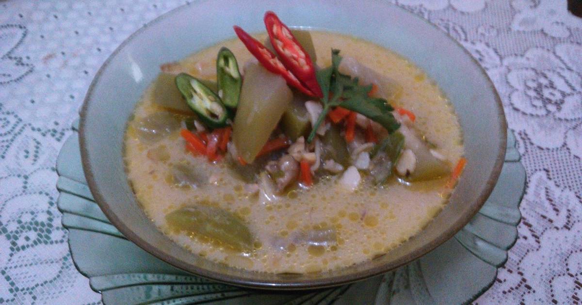 Sayur Lodeh Labu Air