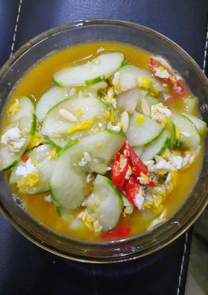 Foto resep Mentimun tumis telor