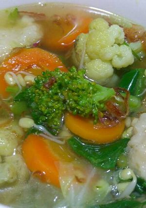 Foto resep Sup Sayur
