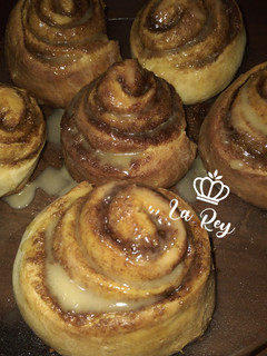 Una foto de Cinnamon rolls o rolls de canela