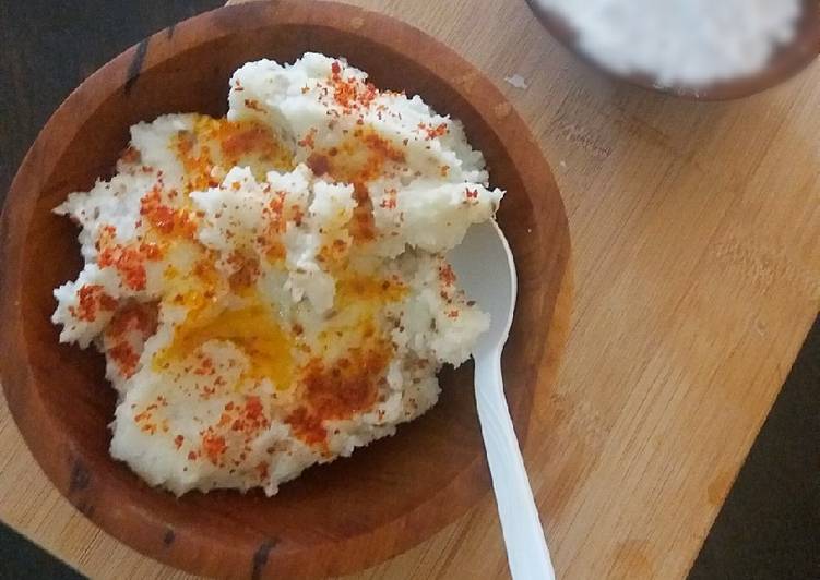 Steps to Prepare Tasty Rice khichu (Gujrati recipy)