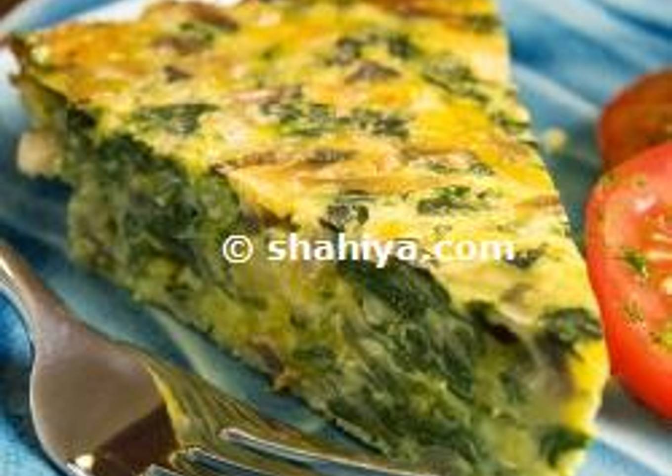 Light kitchen with spinach