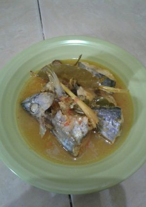 Foto resep Ikan tongkol asam bumbu kuning
