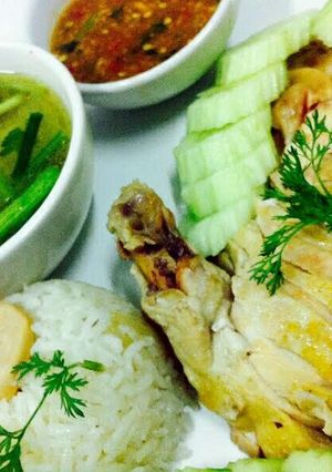 A picture of Chicken and Rice / Kao Mun Kai.