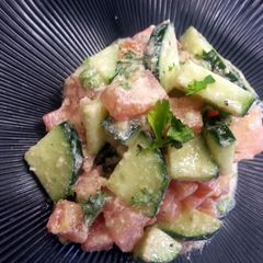A picture of Tahini Salata (Jerusalem Salata).