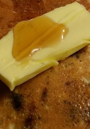 A picture of Chocolate Chip Chia pancakes.