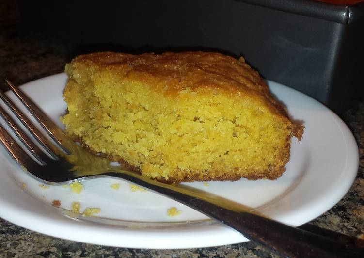 Recipe of Homemade Honey cornbread