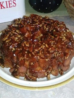 A picture of Gooey Pecan Monkey Bread.
