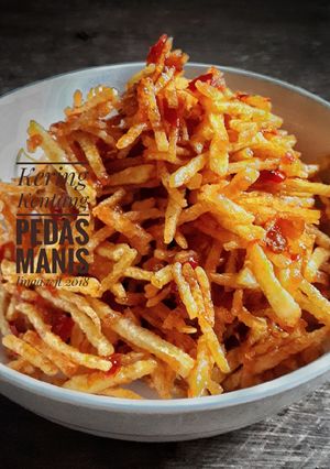 Foto resep Kering Kentang Pedas Manis