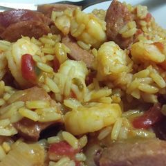 A picture of Busy day Shrimp & Sausage Jambalaya.