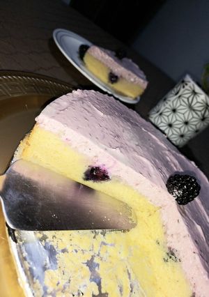 صورة لوصفة كيكة بالتوت ماكس