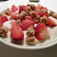 A picture of Healthy Homemade Vanilla Greek Yogurt.
