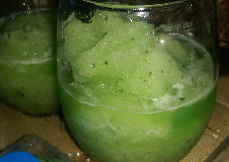Recipe of Super Quick Homemade Non-alcoholic Melon Drink