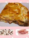 Croustade jambon champignons