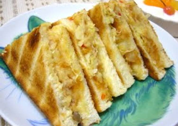 Easiest Way to Make Favorite Potato Croquette Sandwich