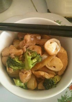 Foto resep Tumis Jamur Ayam
