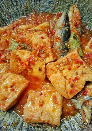 Foto resep Balado tongkol tahu