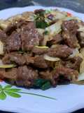 Beef and Onion Stir Fry