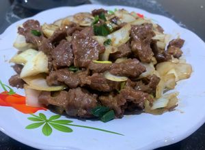 Foto resep Beef and Onion Stir Fry