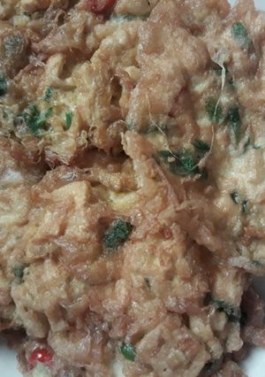 Foto resep Dadar Telur Bebek +Tempe