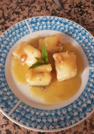 Una foto de Bacalao al pil pil